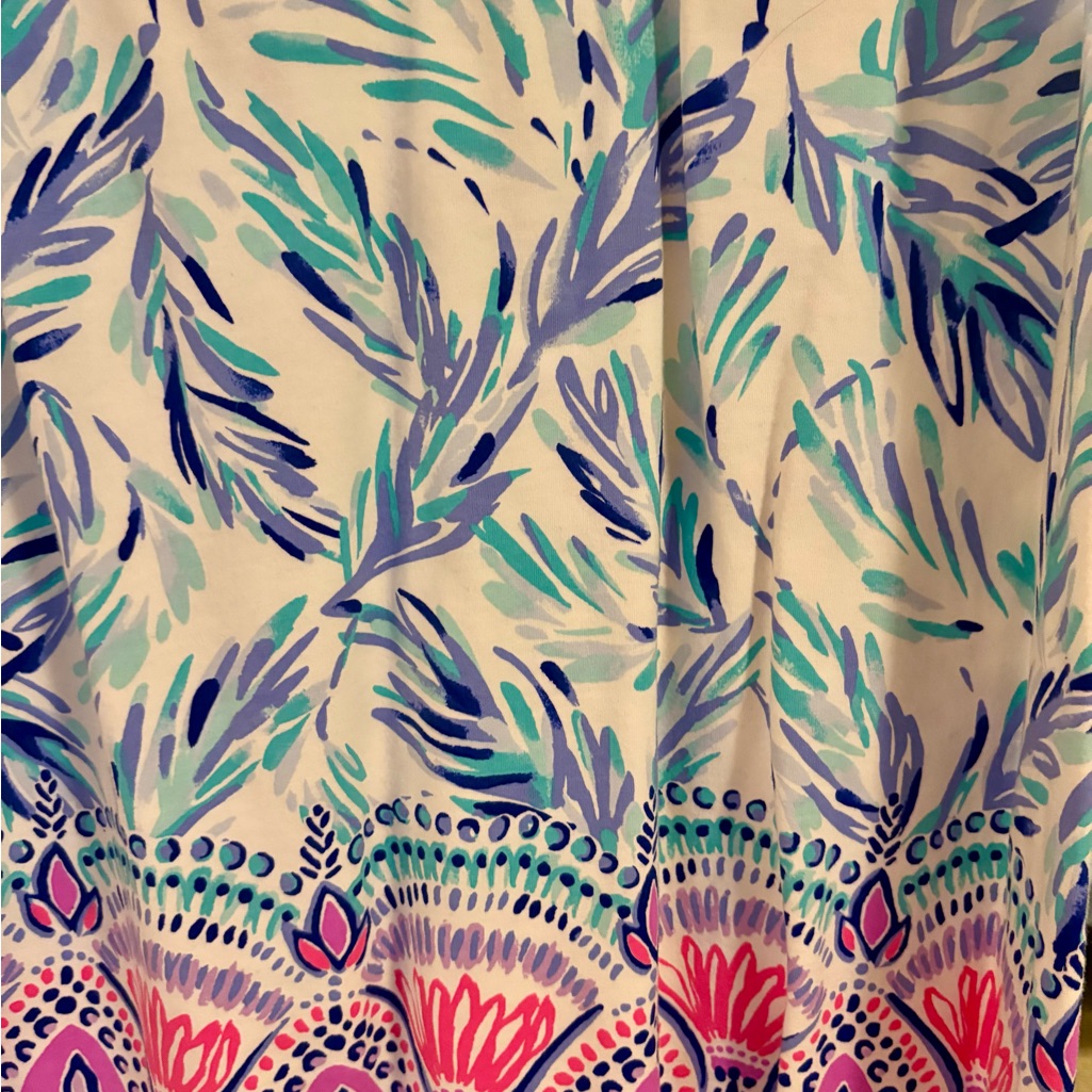 Lilly Pulitzer. Colorful Patterned Dress